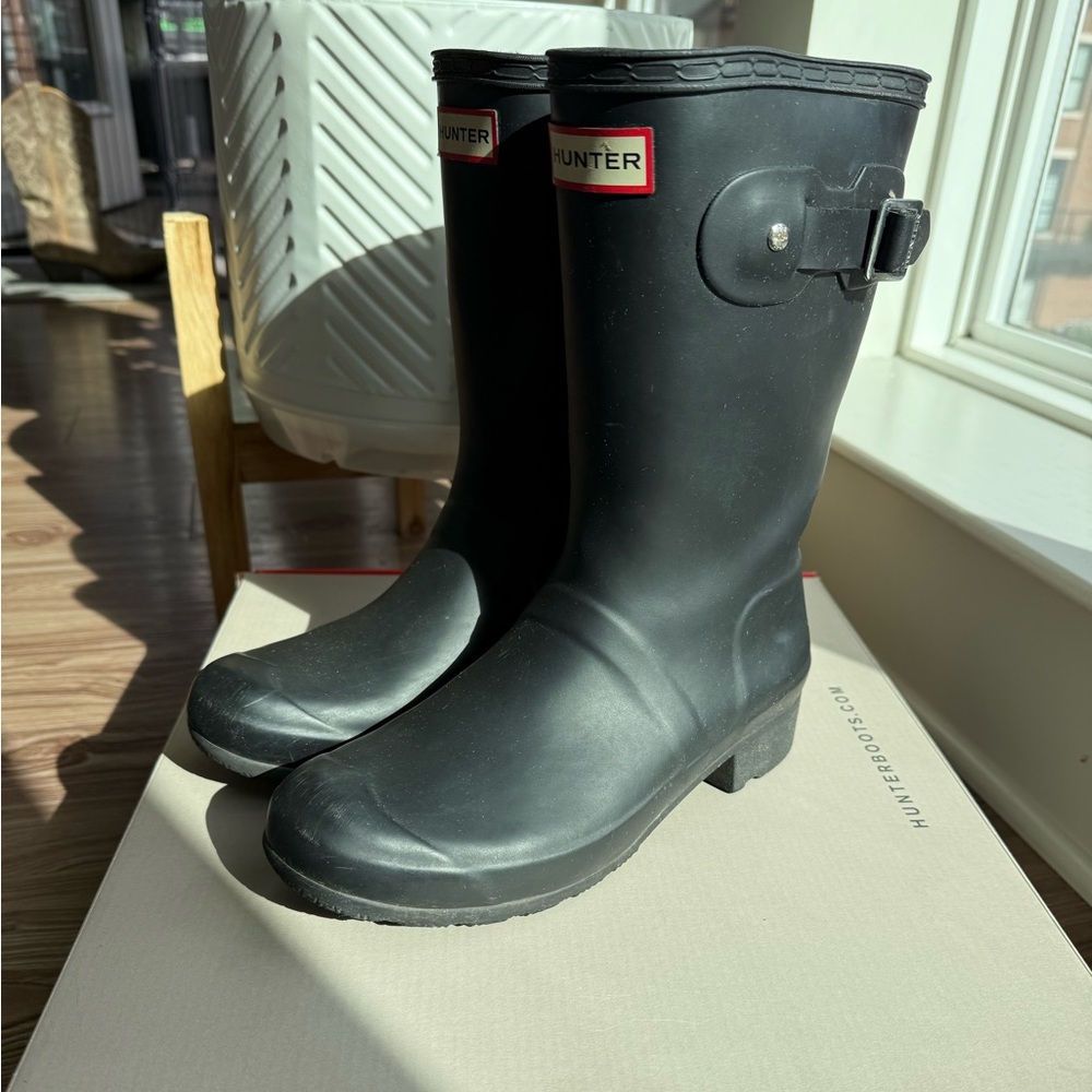 Hunter Black Winter & Rain Boots - Picture 9 of 10